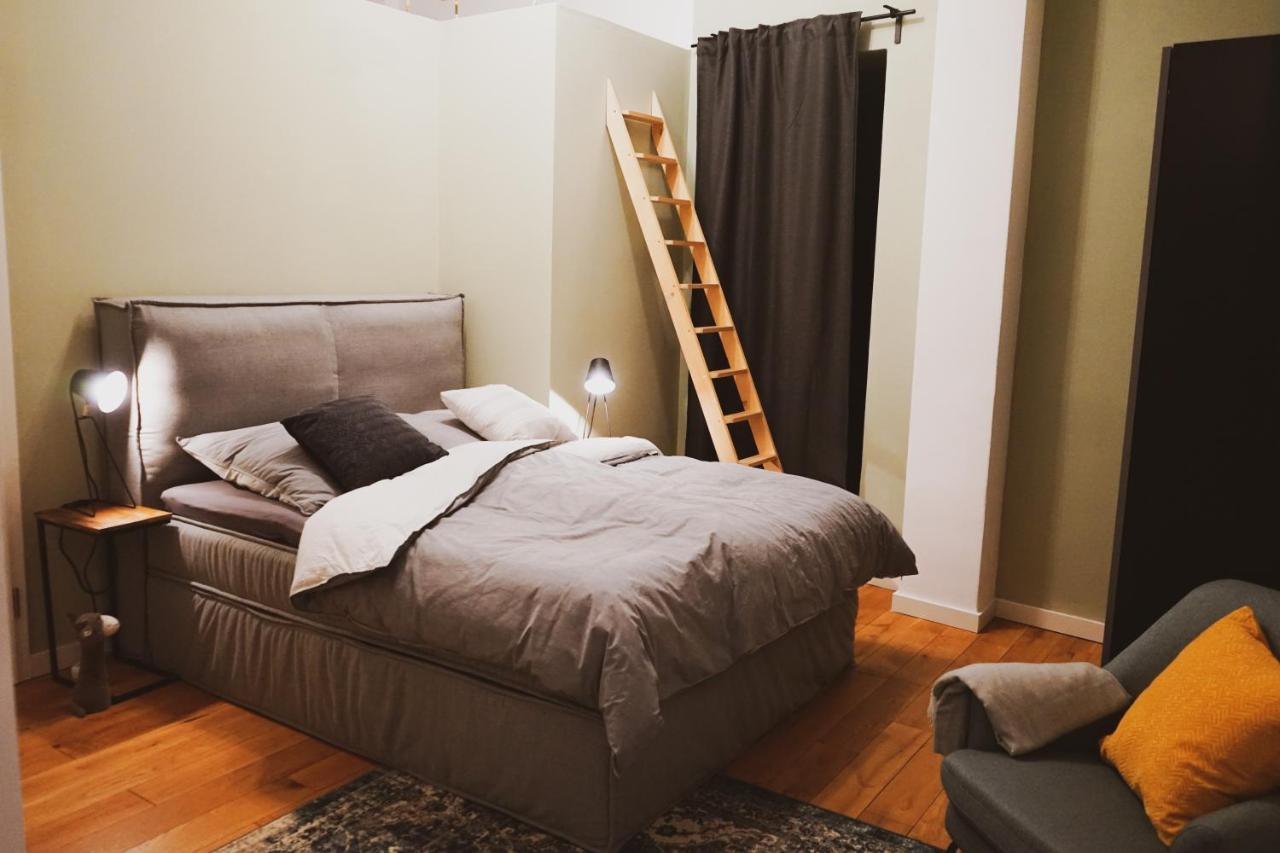 Stilvolles City-Loft Mit Privatem Whirlpool Trier Exteriör bild